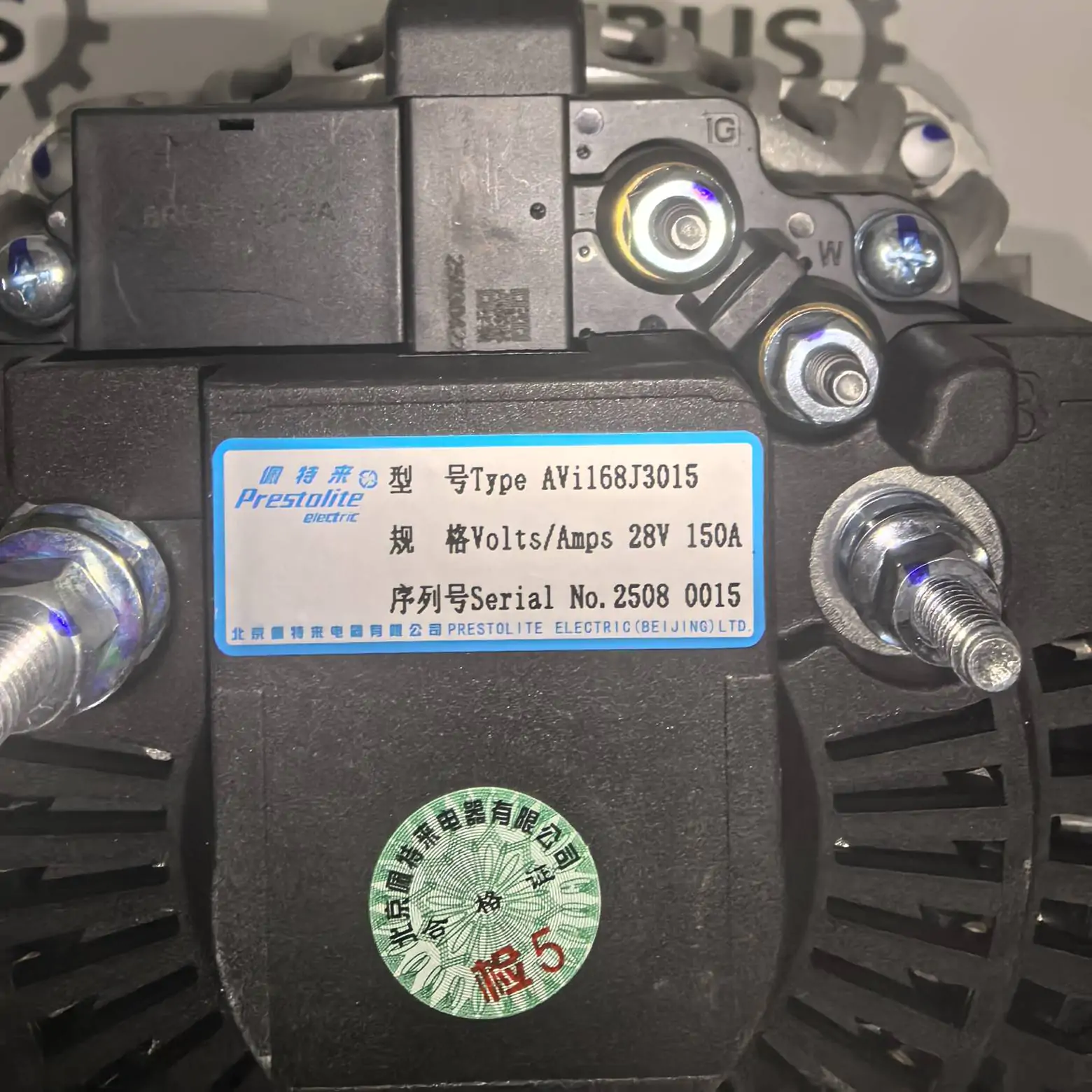 Генератор 28V 150A — изображение 3